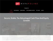 Tablet Screenshot of marapoling.com